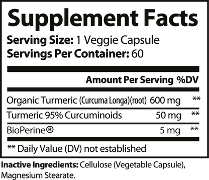 Turmeric w/BioPerine